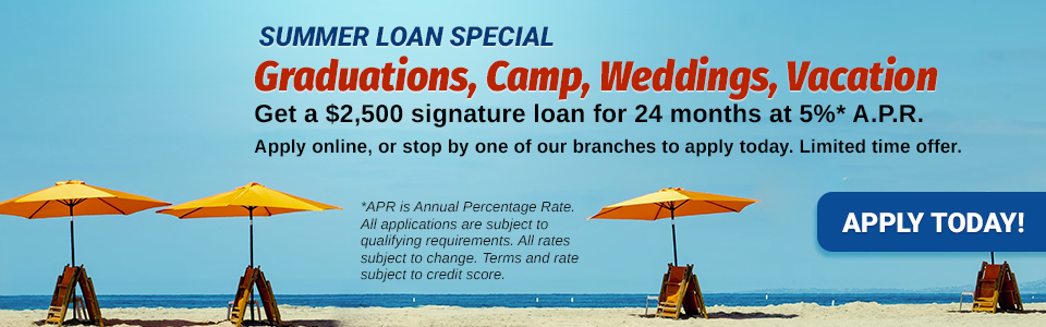 Summer Loans Special
